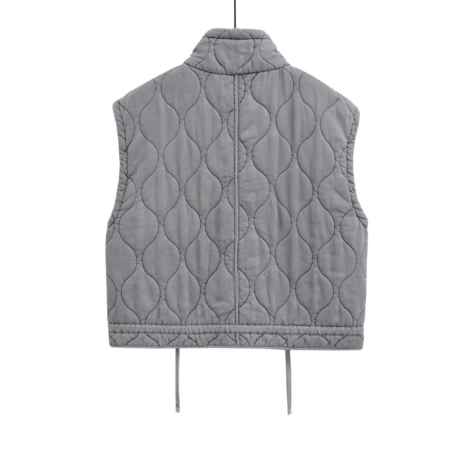 Fall Women's Clothing Casual Tencel Washed Cotton-padded Vest - Bellarte Enchanté Fall Women's Clothing Casual Tencel Washed Cotton-padded Vest